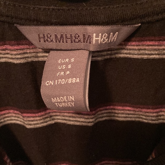 H&M Striped Polo Shirt - Picture 2 of 8